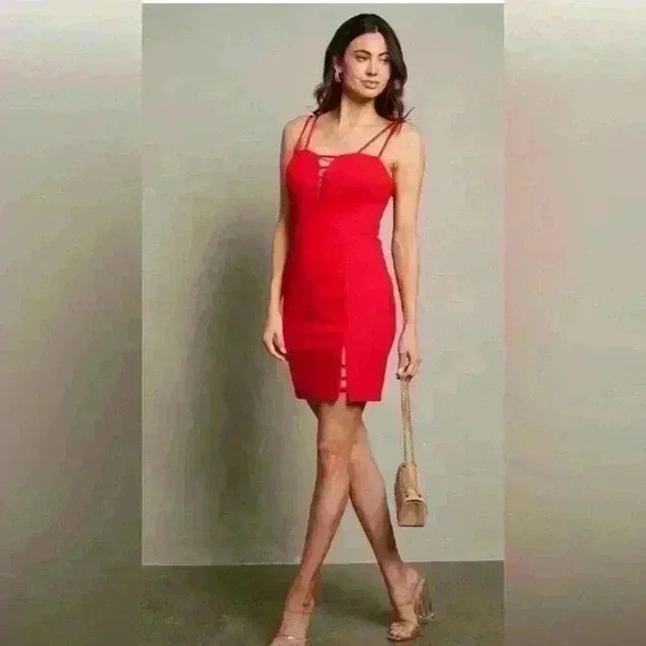 Women’s sleeveless cutout body in mini dress size s - Picture 1 of 5